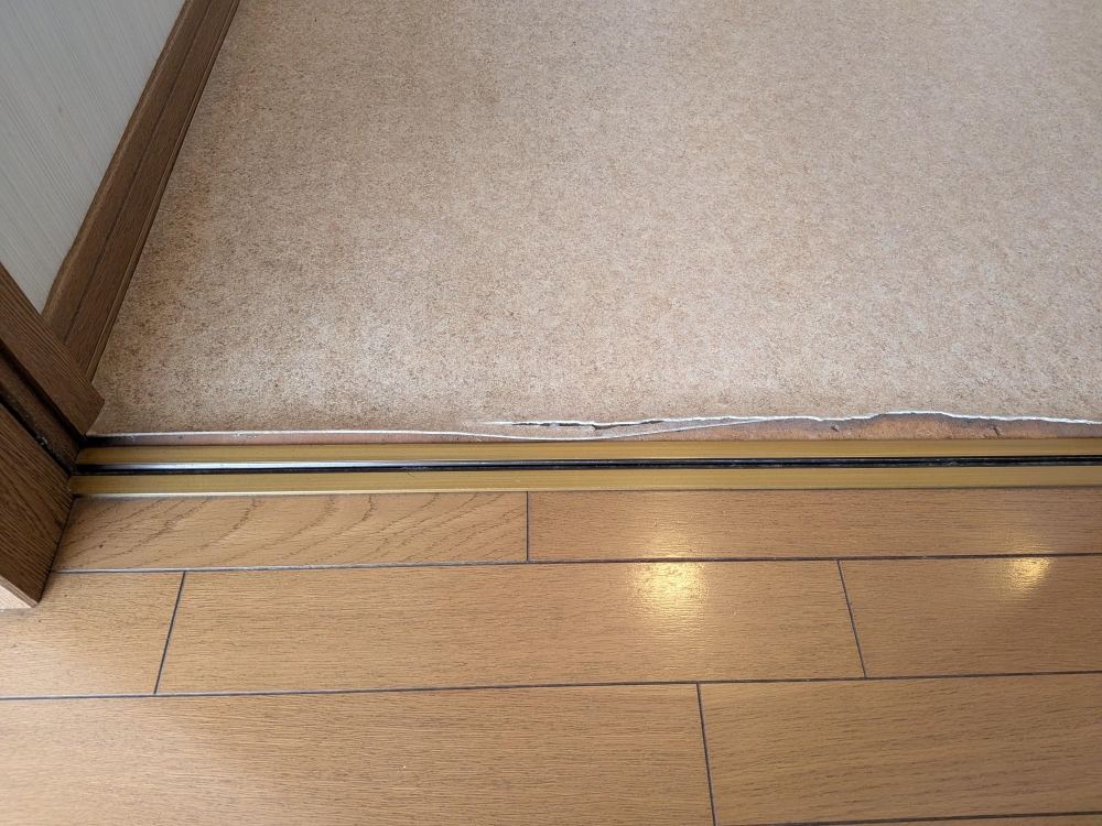 洗面所とトイレのクロス張替え 画像2