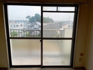 マンションの硝子交換_2